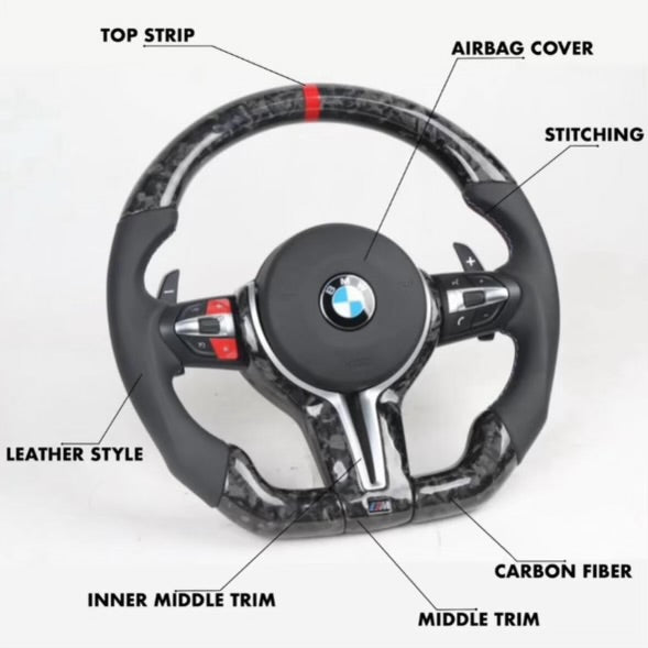 Full Custom Steering Wheel - BMW F Chassis