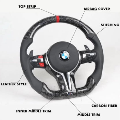 Full Custom Steering Wheel - BMW F Chassis